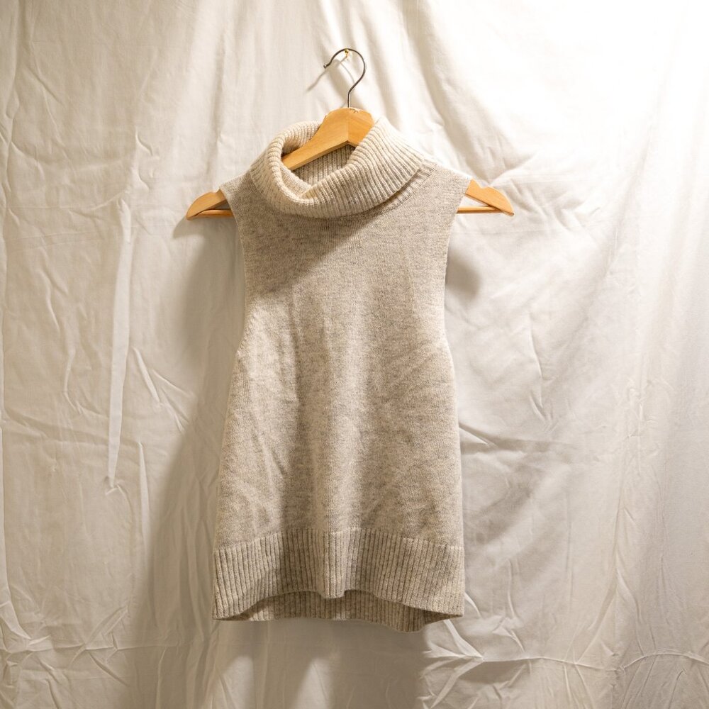 Madewell Hallowell Turtleneck Sweater Tank - Large - Brand New